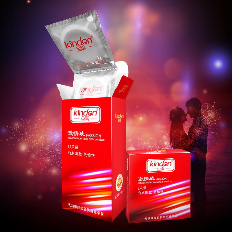 金盾避孕套夢幻系列激情12只裝